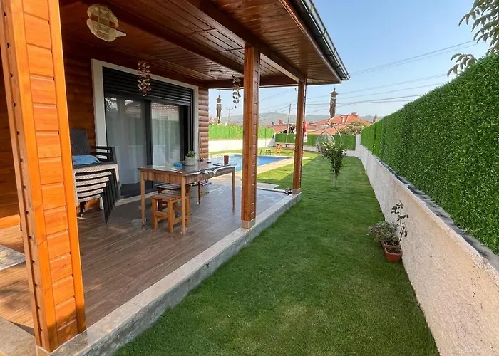 度假居 Luxury With Pool In Akyaka Goekova Ula