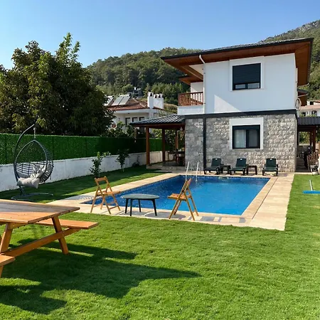 Tatil Evi Luxury With Pool In Akyaka Goekova *